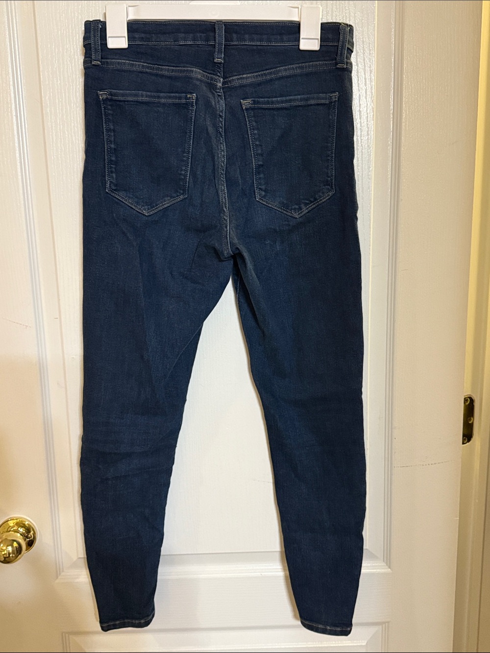 Banana Republic Women's Skinny Jeans - Dark Blue